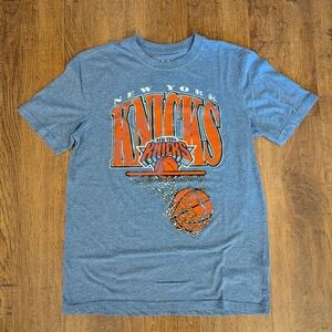 New York Knicks Blue Graphic Tee